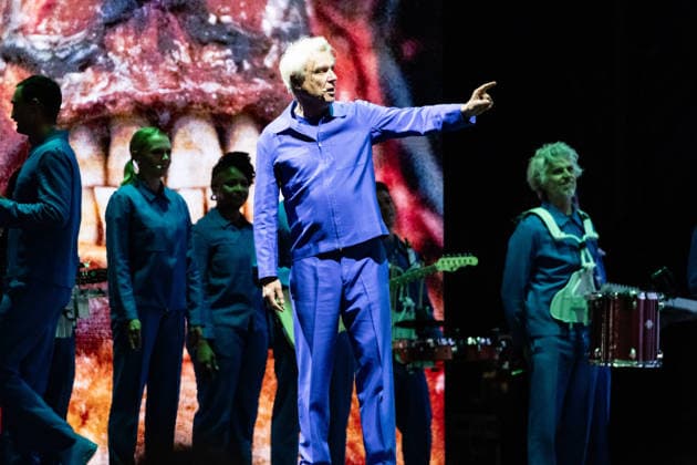 David Byrne live at Roskilde Festival 2026 Roskilde, Denmark. 03rd, July 2026. The Scottish-American singer, songwriter and musician David Byrne performs a live concert during the Danish music festival Roskilde Festival 2026 in Roskilde. Denmark, Roskilde  Copyright: xGonzalesxPhoto ErlingxBrodersenx