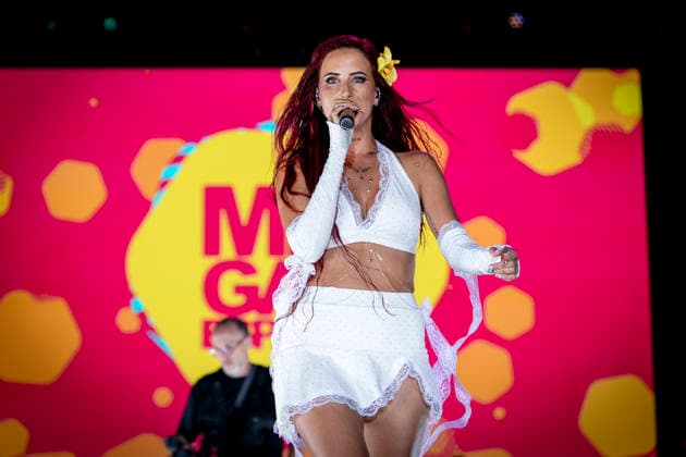 MADO Vicco’s Campanadas de la Diversidad Celebration during the festive and advocacy event Campanadas de la Diversidad, on July 3, 2026, in Madrid, Spain. This musical event, part of the official activities of the capital’s LGBTIQ Pride festivities and held on the main stage in Plaza de Espana, features live performances and appearances by singers Natalia, María Peláe, Vicco, Soraya, and a surprise performance, as well as hosting the presentation of the Mr. Gay Spain A Pé Special Award. MADRID, Spain MADRID, Spain Spain  Copyright: xA.xPÃ rezxMecax 7642636