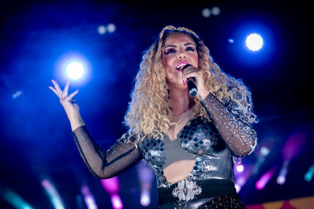 MADO Rebeca’s Campanadas de la Diversidad Celebration during the festive and advocacy event Campanadas de la Diversidad, on July 3, 2026, in Madrid, Spain. This musical event, part of the official activities of the capital’s LGBTIQ Pride festivities and held on the main stage in Plaza de Espana, features live performances and appearances by singers Natalia, María Peláe, Vicco, Soraya, and a surprise performance, as well as hosting the presentation of the Mr. Gay Spain A Pé Special Award MADRID, Spain MADRID, Spain Spain  Copyright: xA.xPÃ rezxMecax 7642664