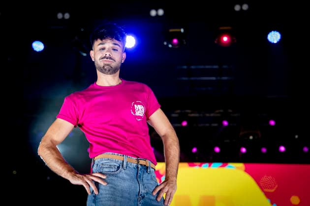 Celebration of the 19th Mr. Gay Spain Gala at MADO Víctor Manuel during the pageant and musical show for the 19th Mr. Gay Spain Gala, on July 3, 2026, in Madrid, Spain. The event—one of the central and most popular highlights of the capital’s official LGBTIQ Pride festival program—takes place on the main stage in Plaza de Espana to select the new national representative, combining the community’s visibility, the candidates’ stories of overcoming adversity, and live artistic performances. A Pé MADRID, Spain MADRID, Spain Spain  Copyright: xA.xPÃ rezxMecax 7642805