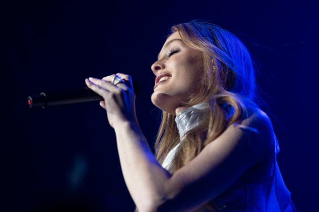 July 3, 2026, Madrid, Spain: The singer Olivia Bay performs during the Gira OT 2025 festival at the Movistar Arena in Madrid. Madrid Spain - ZUMAs197 20260703_aaa_s197_127 Copyright: xAtilanoxGarciax