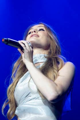 July 3, 2026, Madrid, Spain: The singer Olivia Bay performs during the Gira OT 2025 festival at the Movistar Arena in Madrid. Madrid Spain - ZUMAs197 20260703_aaa_s197_129 Copyright: xAtilanoxGarciax
