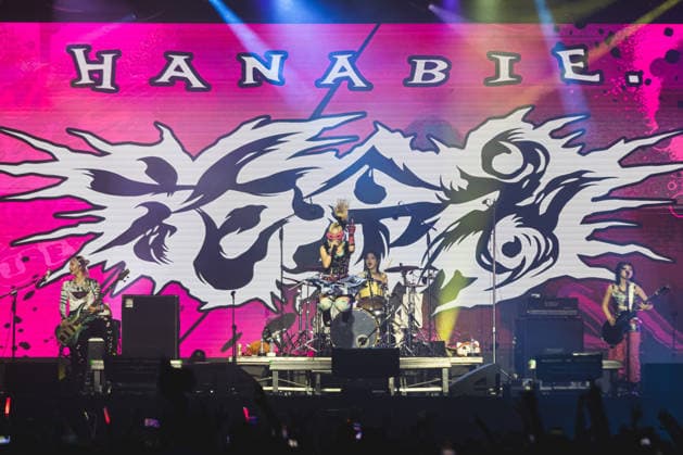 SaO PAULO, SP - 03.07.2026: ANIME FRIENDS 2026 - The Japanese hardcore band Hanabie. performs at the AF Festival during Anime Friends 2026 on the night of this Friday (3). The event, the largest of Asian pop culture, takes place in the Anhembi District between July 2nd and 5th. x2978884x  YurixMurakami