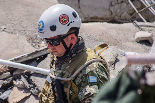Rescue Operations Continue After Devastating Venezuela Earthquakes LA GUAIRA, VENEZUELA JULY 2026: Venezuelan and international rescue teams continue searching for survivors and recovering victims as residents move to temporary shelters following the twin earthquakes that struck Venezuela on June 24, 2026. Emergency operations remain underway in affected areas as authorities assess the extent of the damage. La Guaira Venezuela (Bolivarian Republic of) Copyright: x xmarioxfloresx xJNAxPressx