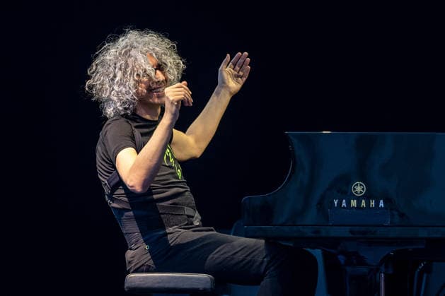 IPA86357112 - Giovanni Allevi performs live during the Giovanni Allevi - Piani e Archi - Summer 2026 music concert in Bollate (Milan), Italy, on July 3, 2026  Copyright: xGiuseppexSpinozzi LiveMediax xx 86357112