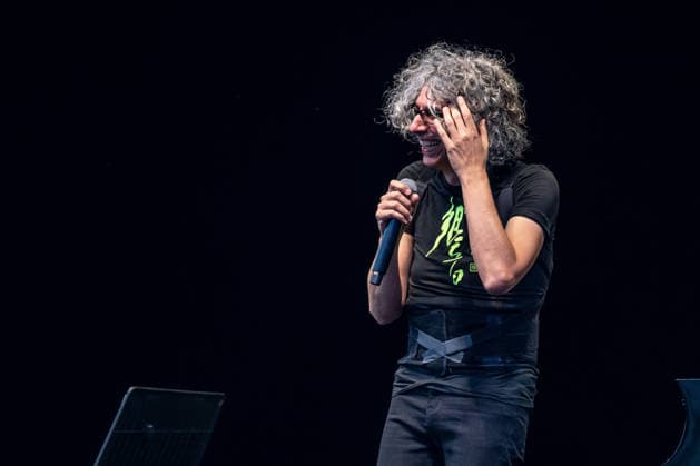IPA86357105 - Giovanni Allevi performs live during the Giovanni Allevi - Piani e Archi - Summer 2026 music concert in Bollate (Milan), Italy, on July 3, 2026  Copyright: xGiuseppexSpinozzi LiveMediax xx 86357105