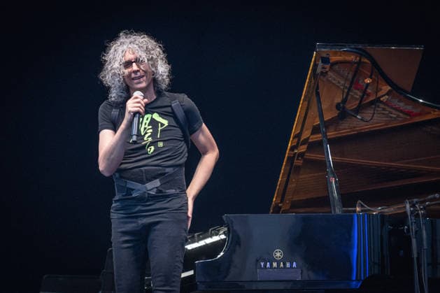 IPA86357109 - Giovanni Allevi performs live during the Giovanni Allevi - Piani e Archi - Summer 2026 music concert in Bollate (Milan), Italy, on July 3, 2026  Copyright: xGiuseppexSpinozzi LiveMediax xx 86357109