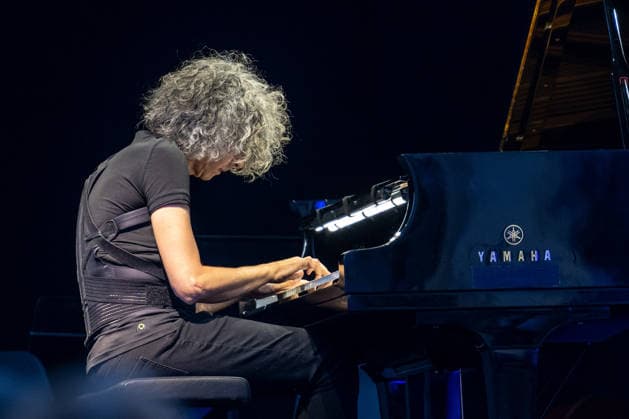 IPA86357116 - Giovanni Allevi performs live during the Giovanni Allevi - Piani e Archi - Summer 2026 music concert in Bollate (Milan), Italy, on July 3, 2026  Copyright: xGiuseppexSpinozzi LiveMediax xx 86357116
