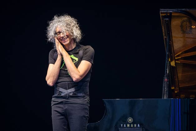 IPA86357119 - Giovanni Allevi performs live during the Giovanni Allevi - Piani e Archi - Summer 2026 music concert in Bollate (Milan), Italy, on July 3, 2026  Copyright: xGiuseppexSpinozzi LiveMediax xx 86357119