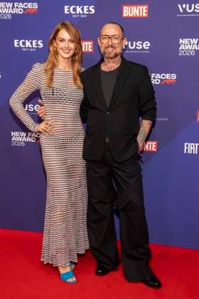 ABB NEWFACES- Vanessa Tamkan und Marcel Ostertag zu Gast beim NEW FACES AWARD STYLE 2026 im Telegraphenamt in Berlin am 03.07.2026 Berlin Deutschland *** ABB NEWFACES Vanessa Tamkan and Marcel Ostertag attend the NEW FACES AWARD STYLE 2026 at the Telegraphenamt in Berlin on July 3, 2026, Berlin, Germany