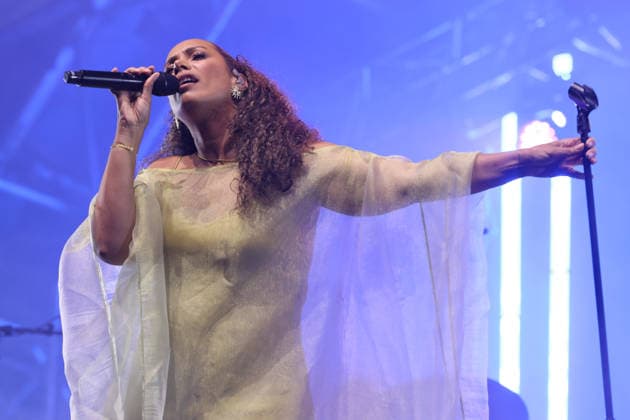 Ezra Collective and Leona Lewis perform at Love Supreme Jazz Festival, UK Glynde Place nr Lewes, East Sussex, UK, Love Supreme Jazz Festival 2026 on 3 July 2026 Ezra Collective with special guest Leona Lewis perform as headliners at Day 1 of Europe™s largest outdoor summer jazz festival. Leona Lewis pictured, Credit:Andy Sturmey Andrew Sturmey - B1114 Avalon United Kingdom, East Sussex, Glynde Place, Lewes  Copyright: xAndyxSturmeyx xAndrewxSturmeyx-xB1114x xAvalonx 1114241228