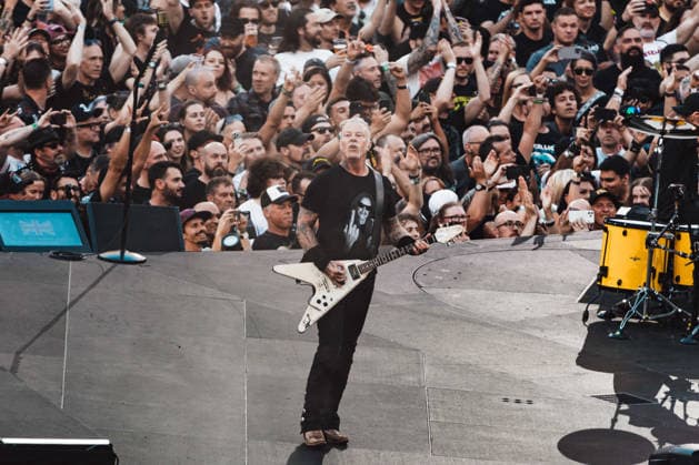 Metallica live at London Stadium, London, UK, 03 July 2026 Metallica M72 World Tour James Hetfield London Stadium Stratford, London Friday 3rd July, Credit:Justine Louise Avalon  Copyright: xJustinexLouisex xAvalonx 1114240080