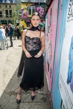 Mode, Berlin Fashion Week, Gäste der Kilian Kerner Modenschau ABB KERNER- Lucy Hellenbrecht zu Gast bei der Kilan Kerner SPRING SUMMER 2027 auf der Fashion Week in der Skaterhalle in Berlin am 03.07.2026 Berlin Deutschland *** ABB KERNER Lucy Hellenbrecht as a guest at the Kilan Kerner SPRING SUMMER 2027 show during Fashion Week at the Skaterhalle in Berlin on July 3, 2026, Berlin, Germany