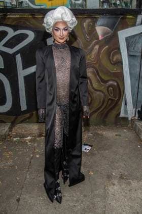 Mode, Berlin Fashion Week, Gäste der Kilian Kerner Modenschau ABB KERNER- Candy Crash zu Gast bei der Kilan Kerner SPRING SUMMER 2027 auf der Fashion Week in der Skaterhalle in Berlin am 03.07.2026 Berlin Deutschland *** ABB KERNER Candy Crash to appear at the Kilan Kerner SPRING SUMMER 2027 show during Fashion Week at the Skaterhalle in Berlin on July 3, 2026, Berlin, Germany