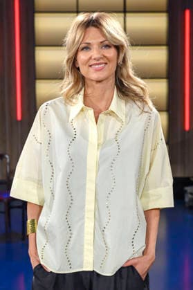 Ella Endlich bei der Aufzeichnung der WDR-Talkshow Kölner Treff im WDR Studio BS 3. Köln, 03.07.2026 *** Ella Endlich at the taping of the WDR talk show Kölner Treff at WDR Studio BS 3 in Cologne, July 3, 2026 Foto:xW.xRanderathx xFuturexImagex koelner_treff0307_6715