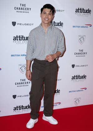 James Phoon attends the Peugeot Attitude PRIDE Awards Europe 2026, supported by British Airways, at The Chancery Rosewood in London, England. UK. Friday 3rd July 2026. Copyright: xJamesxWarrenx PRIDE AWARDS EUROPE 202615