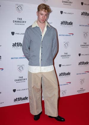 Dominic Lawrence attends the Peugeot Attitude PRIDE Awards Europe 2026, supported by British Airways, at The Chancery Rosewood in London, England. UK. Friday 3rd July 2026. Copyright: xJamesxWarrenx PRIDE AWARDS EUROPE 202638