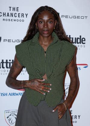 Cat Burns attends the Peugeot Attitude PRIDE Awards Europe 2026, supported by British Airways, at The Chancery Rosewood in London, England. UK. Friday 3rd July 2026. Copyright: xJamesxWarrenx PRIDE AWARDS EUROPE 202698