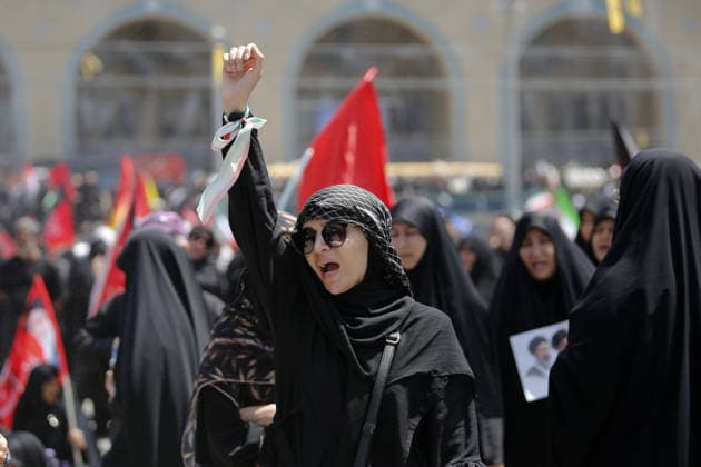Farewell ceremony held for late Iranian Supreme Leader Ali Khamenei TEHRAN, IRAN - JULY 04: Tens of thousands of people gather during a farewell ceremony for late Iranian Supreme Leader Ali Khamenei at the Imam Khomeini Mosalla Mosque in Tehran, Iran on July 04, 2026. Attendees from various Iranian cities and abroad experienced emotional moments during the event, which began at 06:00 a.m. local time. Fatemeh Bahrami Anadolu Tehran Iran. Editorial use only. Please get in touch for any other usage.  Copyright: x2026xAnadoluxFatemehxBahramix