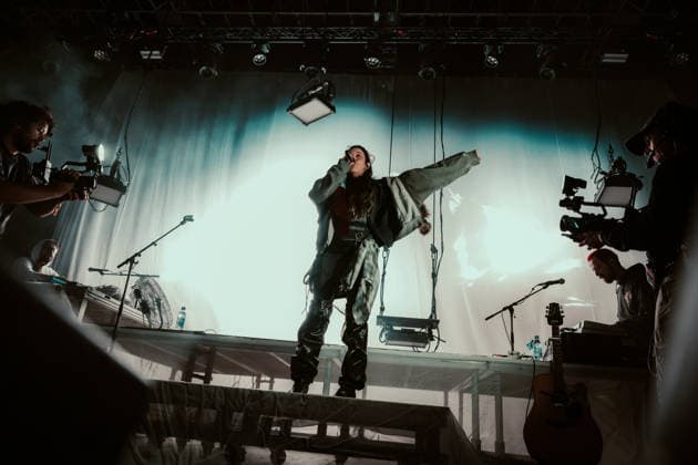 Oklou live at Roskilde Festival 2026 Roskilde, Denmark. 03rd, July 2026. The French singer and musician Oklou performs a live concert during the Danish music festival Roskilde Festival 2026 in Roskilde. Denmark, Roskilde  Copyright: xGonzalesxPhoto MathiasxKristensenx