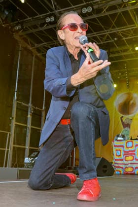 ABB SCHLAGERMOVE- Michael Holm Buehne show singen zu Gast beim Das Schlagermove in Concert Open Air auf dem Heiligengeistfeld in Hamburg am 03.07.2025 Hamburg Deutschland *** ABB SCHLAGERMOVE Michael Holm Stage Show Singing as a guest at Das Schlagermove in Concert Open Air at the Heiligengeistfeld in Hamburg on July 3, 2025, Hamburg, Germany