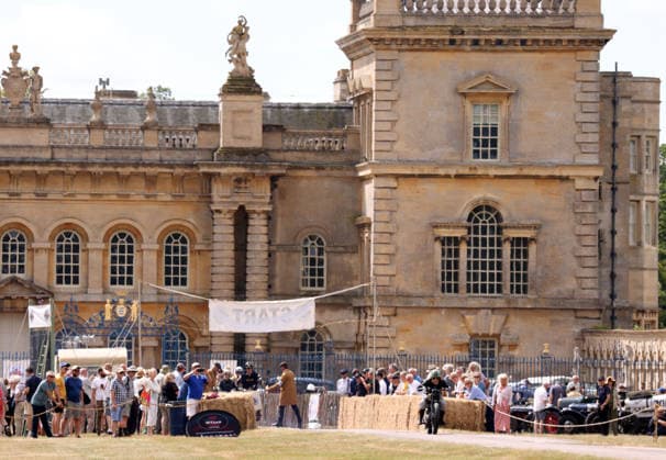 The Vintage Speed Trials event is taking place at Grimsthorpe Castle in Lincolnshire. Featuring vintage cars and motorcycles it attracts hundreds of people to show off their vehicles, and many wear attire from the pre-war period. Vintage Speed Trials, Grimsthorpe Castle, Lincolnshire, on 4th July, 2026.  .