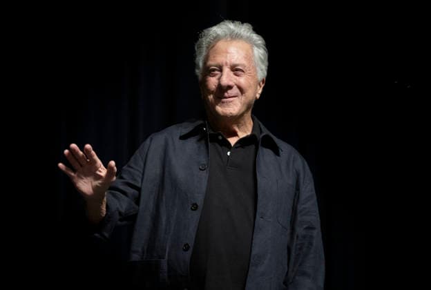 The 60th Karlovy Vary International Film Festival continued on its second day, in Karlovy Vary, Czech Republic, on July 4, 2026. American actor Dustin Hoffman introduced film The Graduate . (CTKxPhoto KaterinaxSulova) CTKPhotoP2026070404334  CTKPhotoP2026070404334