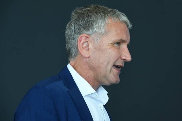 17. Bundesparteitag der Alternative für Deutschland am 04.07.2026 in der Messe Erfurt in Erfurt Björn Höcke ( Fraktionsvorsitzender der AfD im Thüringer Landtag ) *** 17th Federal Party Convention of the Alternative for Germany on July 4, 2026, at the Erfurt Exhibition Center in Erfurt; Björn Höcke, AfD parliamentary group leader in the Thuringian State Parliament xRx