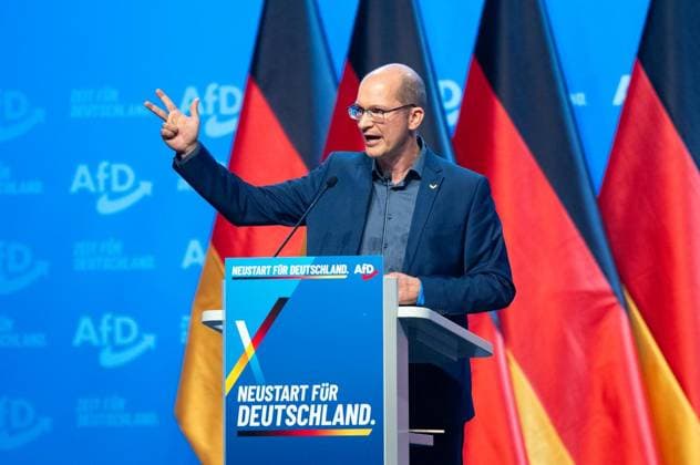 AFD - BUNDESPARTEITAG 2026 IN DER MESSE ERFURT ** NUR FÜR REDAKTIONELLE ZWECKE ** EDITORIAL USE ONLY **<p>04 07 2026-Erfurt: Bundesparteitag der AfD (Alternative für Deutschland) im Foto: Stefan Möller (AfD) ( Deutschland Thueringen Erfurt Copyright: SaschaxFromm *** AFD NATIONAL PARTY CONVENTION 2026 AT THE ERFURT EXHIBITION CENTER ** FOR EDITORIAL PURPOSES ONLY ** EDITORIAL USE ONLY ** July 4, 2026 Erfurt Federal Party Convention of the AfD (Alternative for Germany) in a photo by Stefan Möller AfD Germany Thuringia Erfurt Copyright SaschaxFromm Copyright: SaschaxFromm doc86kkmnwzd9y112oavdsw ,EDITORIAL USE ONLY
