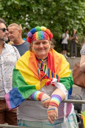 Pride March 2026, London UK 04 July 2026 Participants take part in London Pride 2026 celebrations in central London on 4 July 2026. The annual event brought together members of the LGBTQ+ community, allies, and supporters to celebrate diversity, visibility, and equality., Credit:JAMES LEONARD COOK James Cook Avalon  Copyright: xJAMESxLEONARDxCOOKx xJamesxCookx xAvalonx 1114385905