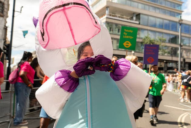 Pride March 2026, London UK 04 July 2026 Participants take part in London Pride 2026 celebrations in central London on 4 July 2026. The annual event brought together members of the LGBTQ+ community, allies, and supporters to celebrate diversity, visibility, and equality., Credit:JAMES LEONARD COOK James Cook Avalon  Copyright: xJAMESxLEONARDxCOOKx xJamesxCookx xAvalonx 1114385942