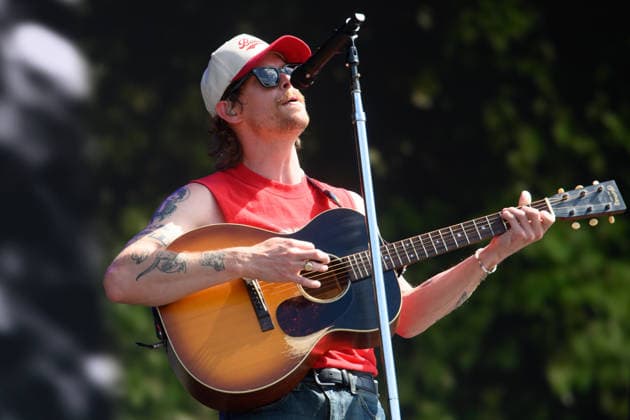 Caamp Perform at BST Hyde Park, London, UK - Sat 4 Jul 2026 Lead singer Taylor Meier of American folk band Caamp performs on the Great Oak Stage at BST Hyde Park Festival in Hyde Park in London, England, UK on Saturday 4 July 2026., Credit:Justin Ng Avalon UK, England, London, Hyde Park  Copyright: xJustinxNgx xAvalonx 1114406999