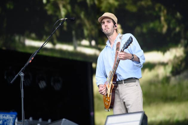 Caamp Perform at BST Hyde Park, London, UK - Sat 4 Jul 2026 Guitarist Evan Westfall of American folk band Caamp performs on the Great Oak Stage at BST Hyde Park Festival in Hyde Park in London, England, UK on Saturday 4 July 2026., Credit:Justin Ng Avalon UK, England, London, Hyde Park  Copyright: xJustinxNgx xAvalonx 1114406955