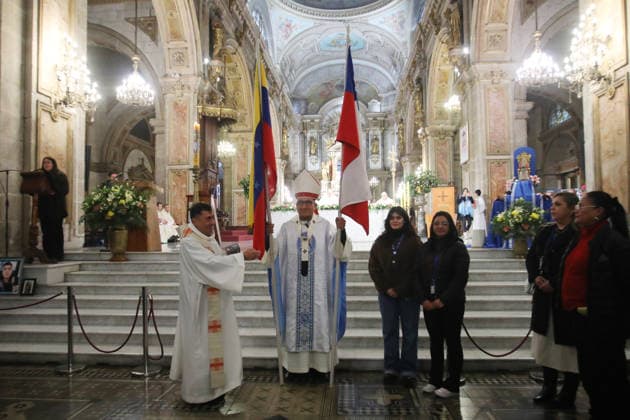 Santiago, July 4, 2026 A Holy Mass is being held at the Metropolitan Cathedral of Santiago for the victims of the earthquake in Venezuela and for the country’s reconstruction. Jonnathan Oyarzun Aton Chile, Santiago, Chile Aton 1169935  Copyright: JONNATHANxOYARZUN ATONxCHILE