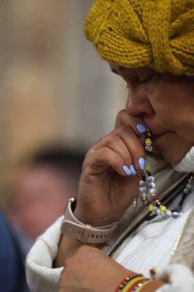 Santiago, July 4, 2026 A Holy Mass is being held at the Metropolitan Cathedral of Santiago for the victims of the earthquake in Venezuela and for the country’s reconstruction. Jonnathan Oyarzun Aton Chile, Santiago, Chile Aton 1169946  Copyright: JONNATHANxOYARZUN ATONxCHILE