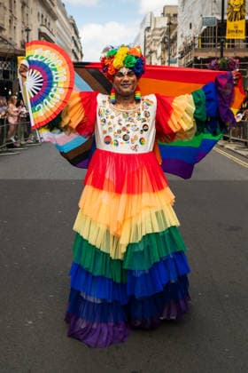 Pride in London, London, UK 4 July 2026 Participants take part in London Pride 2026 celebrations in central London on 4 July 2026. The annual event brought together members of the LGBTQ+ community, allies, and supporters to celebrate diversity, visibility, and equality., Credit:JAMES LEONARD COOK James Cook Avalon  Copyright: xJAMESxLEONARDxCOOKx xJamesxCookx xAvalonx 1114433232