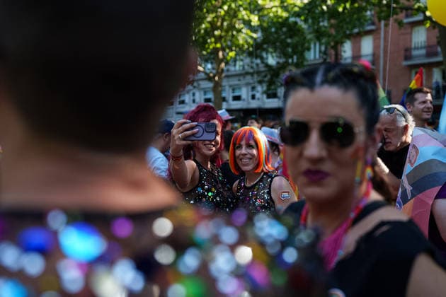 2026 National LGBTI Pride Parade in Madrid Scenes from the 2026 National LGBTI Pride Parade on July 4, 2026, in Madrid, Spain. The 2026 National Pride Parade, under the slogan Take to the Streets with Pride: Dissent and Resistance, calls for a National Pact against hate speech, the effective implementation of LGBTQ+ and trans laws, the criminalization of conversion therapies with prison sentences, and the recognition of non-binary and intersex people. JULY 4, 2026 PARADE Madrid, Spain  Copyright: xMatiasxChiofalox 7644520