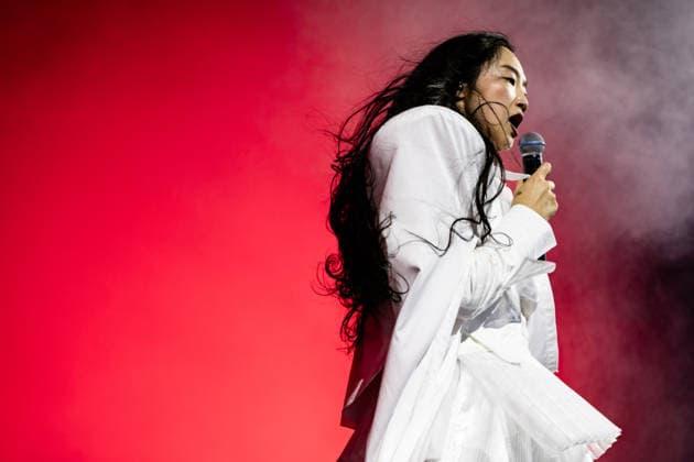 Audrey Nuna live at Roskilde Festival 2026 Roskilde, Denmark. 04th, July 2026. The American singer and rapper Audrey Nuna performs a live concert during the Danish music festival Roskilde Festival 2026 in Roskilde. Denmark, Roskilde  Copyright: xGonzalesxPhoto ErlingxBrodersenx