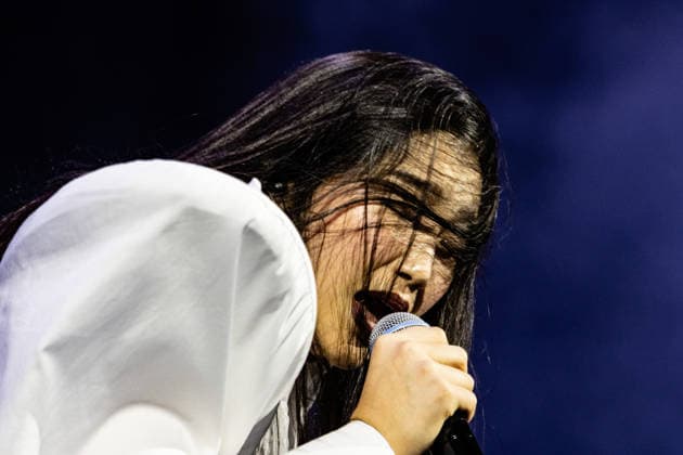 Audrey Nuna live at Roskilde Festival 2026 Roskilde, Denmark. 04th, July 2026. The American singer and rapper Audrey Nuna performs a live concert during the Danish music festival Roskilde Festival 2026 in Roskilde. Denmark, Roskilde  Copyright: xGonzalesxPhoto ErlingxBrodersenx