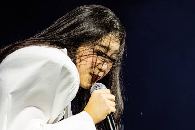 Audrey Nuna live at Roskilde Festival 2026 Roskilde, Denmark. 04th, July 2026. The American singer and rapper Audrey Nuna performs a live concert during the Danish music festival Roskilde Festival 2026 in Roskilde. Denmark, Roskilde  Copyright: xGonzalesxPhoto ErlingxBrodersenx