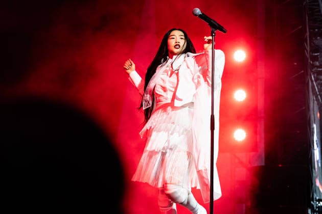 Audrey Nuna live at Roskilde Festival 2026 Roskilde, Denmark. 04th, July 2026. The American singer and rapper Audrey Nuna performs a live concert during the Danish music festival Roskilde Festival 2026 in Roskilde. Denmark, Roskilde  Copyright: xGonzalesxPhoto ErlingxBrodersenx