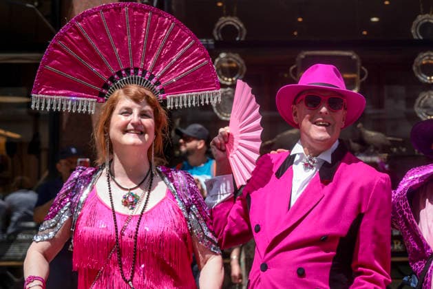 . 04 07 2026. London, United Kingdom. Pride in London Parade 2026. Pride in London 2026 a celebration of LGBTQ+ pride, with a parade through Piccadilly to performances on stage at Trafalgar Square.  xMartynxWheatleyx xi-Imagesx IIM-26883-0052