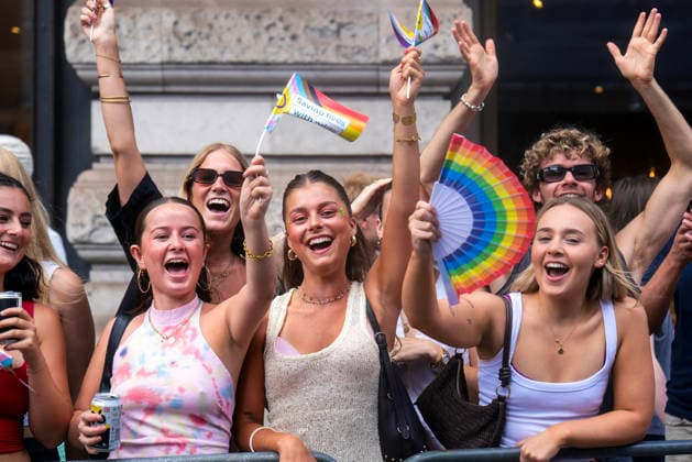 . 04 07 2026. London, United Kingdom. Pride in London Parade 2026. Pride in London 2026 a celebration of LGBTQ+ pride, with a parade through Piccadilly to performances on stage at Trafalgar Square.  xMartynxWheatleyx xi-Imagesx IIM-26883-0060