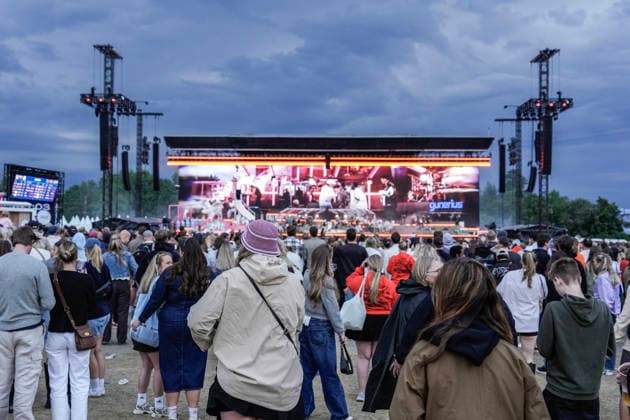 Karpe World Oslo 20260704. Karpe opptrer under musikkfestivalen Karpe World pa Ekebergsletta i Oslo lordag. Foto: Terje Bendiksby NTB Oslo Norge dYChQQ_XuNE EDITORIAL USE ONLY Ref:_ENTdYChQQ_XuNE.jpg *** Karpe World Oslo 20260704 Karpe performs at the Karpe World music festival at Ekebergsletta in Oslo on Saturday. Photo by Terje Bendiksby, NTB, Oslo, Norway. dYChQQ XuNE EDITORIAL USE ONLY Ref ENTdYChQQ XuNE jpg  Copyright: xTerjexBendiksbyx xNTBx