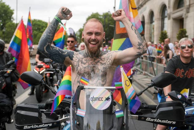 . 04 07 2026. London, United Kingdom. Pride in London Parade 2026. Pride in London 2026 a celebration of LGBTQ+ pride, with a parade through Piccadilly to performances on stage at Trafalgar Square.  xMartynxWheatleyx xi-Imagesx IIM-26883-0081