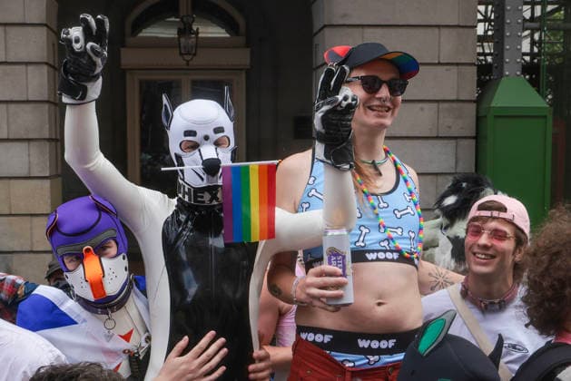 . 04 07 2026. London, United Kingdom. Pride in London Parade 2026. Pride in London 2026 a celebration of LGBTQ+ pride, with a parade through Piccadilly to performances on stage at Trafalgar Square.  xMartynxWheatleyx xi-Imagesx IIM-26883-0107