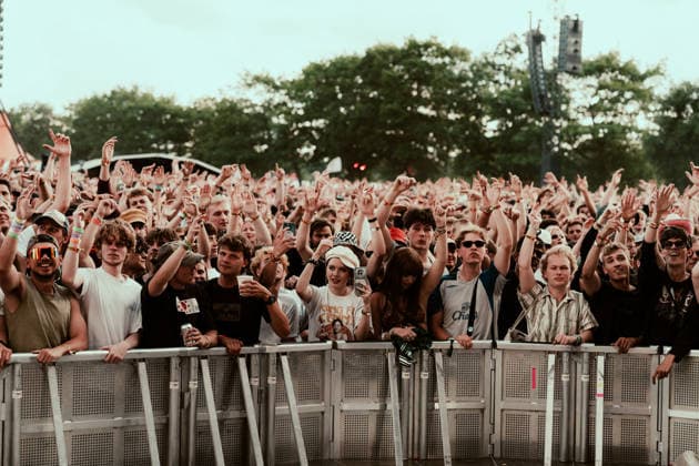 Clipse live at Roskilde Festival 2026 Roskilde, Denmark. 04th, July 2026. Conert goers seen at a live concert with the American rap duo Clipse during the Danish music festival Roskilde Festival 2026 in Roskilde. Denmark, Roskilde  Copyright: xGonzalesxPhoto MathiasxKristensenx