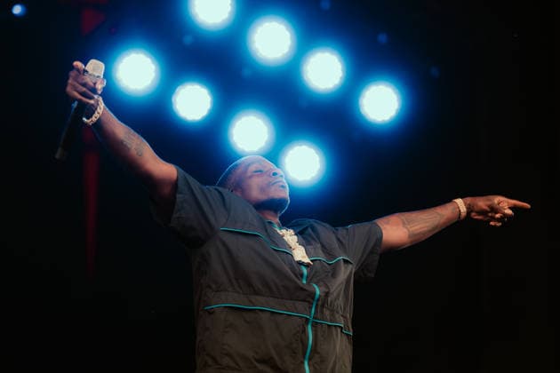 Clipse live at Roskilde Festival 2026 Roskilde, Denmark. 04th, July 2026. The American rap duo Clipse performs a live concert during the Danish music festival Roskilde Festival 2026 in Roskilde. Here the rapper Malice is seen live on stage. Denmark, Roskilde  Copyright: xGonzalesxPhoto MathiasxKristensenx