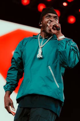 Clipse live at Roskilde Festival 2026 Roskilde, Denmark. 04th, July 2026. The American rap duo Clipse performs a live concert during the Danish music festival Roskilde Festival 2026 in Roskilde. Here the rapper Pusha T is seen live on stage. Denmark, Roskilde  Copyright: xGonzalesxPhoto MathiasxKristensenx