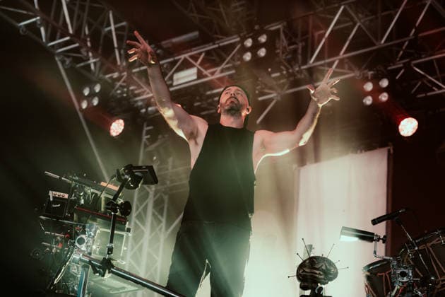 Igorrr live at Roskilde Festival 2026 Roskilde, Denmark. 04th, July 2026. The French metal act Igorrr performs a live concert during the Danish music festival Roskilde Festival 2026 in Roskilde. Here musician and composer Gautier Serre is seen live on stage. Denmark, Roskilde  Copyright: xGonzalesxPhoto MathiasxKristensenx